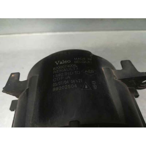 Faro Antiniebla Derecho Para Renault Scenic Ii
