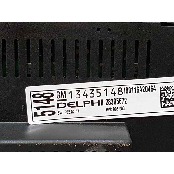 Mando Climatizador Para Opel Astra J Lim.