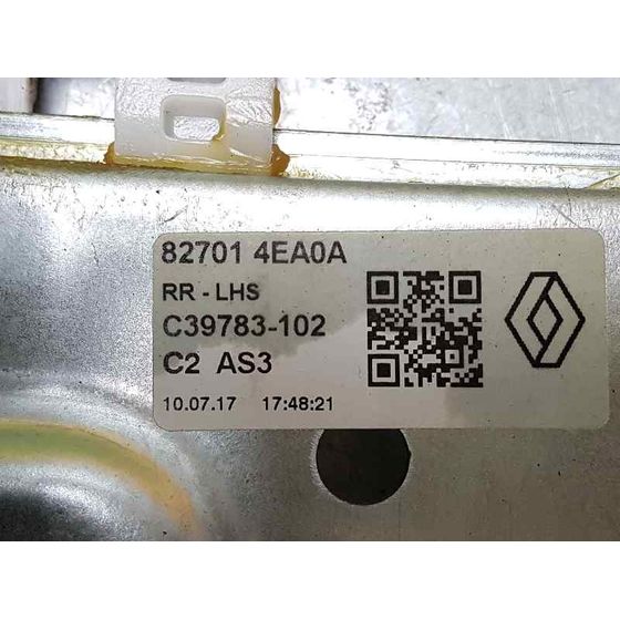 Elevalunas Trasero Izquierdo Para Renault Kadjar