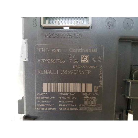 Clausor De Tarjeta Para Renault Clio Iv