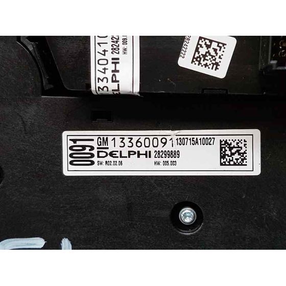 Mando Radio Para Opel Astra J Lim.
