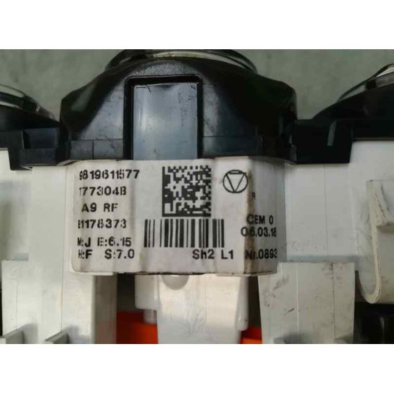Mando Calefaccion / Aire Acondicionado Para Peugeot 208