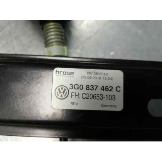 Elevalunas Delantero Derecho Para Volkswagen Passat Lim.