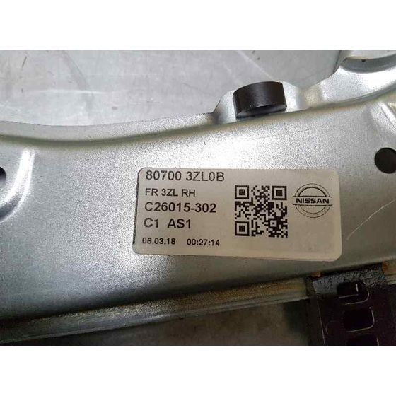 Elevalunas Delantero Derecho Para Nissan Pulsar