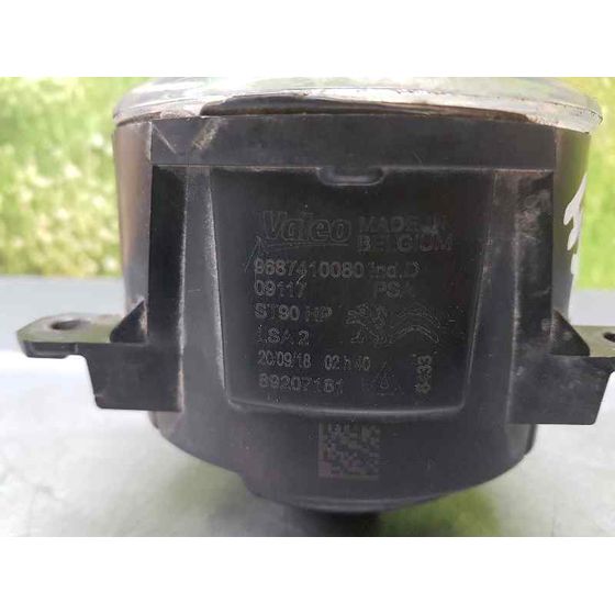 Faro Antiniebla Derecho Para Peugeot 3008
