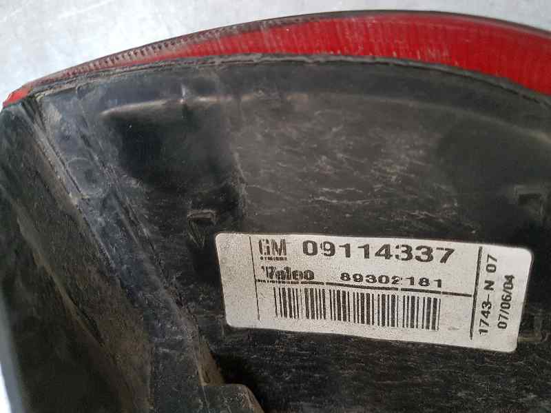 Piloto Trasero Derecho Para Opel Corsa C