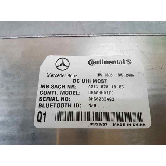 Modulo Bluetooth Para Mercedes Clase C Sportcoupe