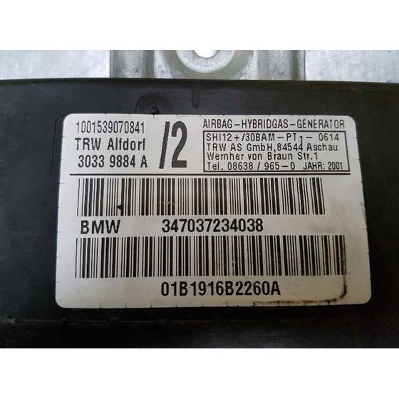 Airbag Lateral Delantero Derecho Para Bmw X5