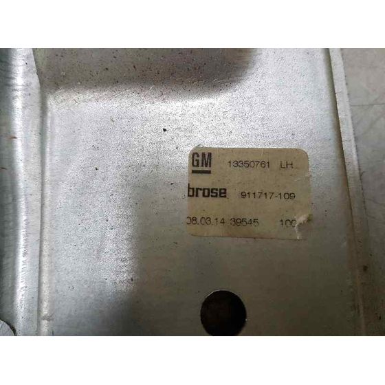 Elevalunas Trasero Izquierdo Para Opel Astra J Lim.