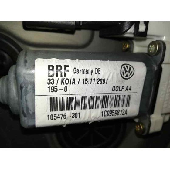 Elevalunas Trasero Derecho Para Volkswagen Bora Berlina