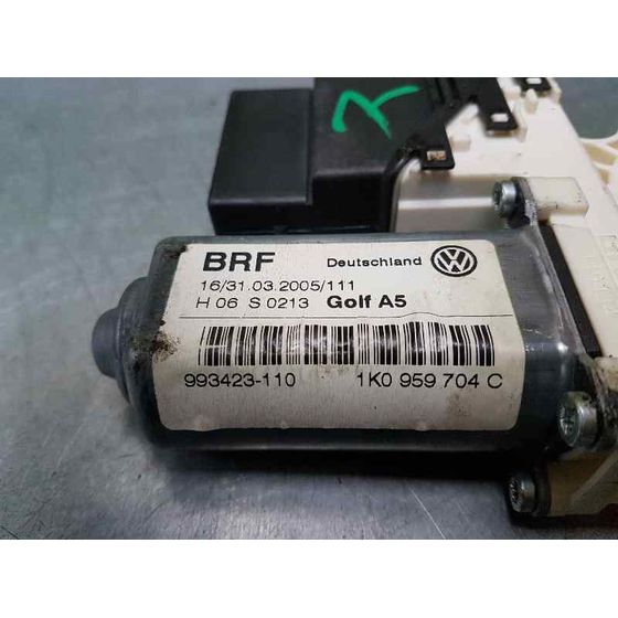 Motor Elevalunas Trasero Derecho Para Volkswagen Golf V Berlina