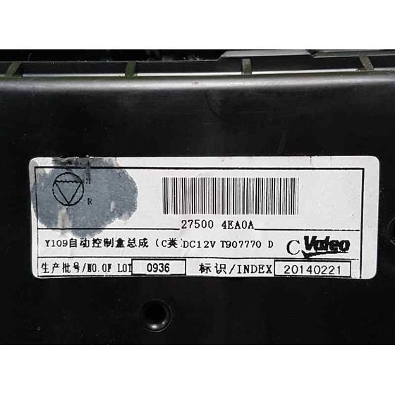 Mando Climatizador Para Nissan Qashqai