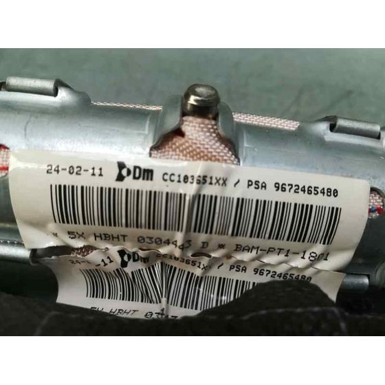Airbag Cortina Delantero Derecho Para Citroen C3