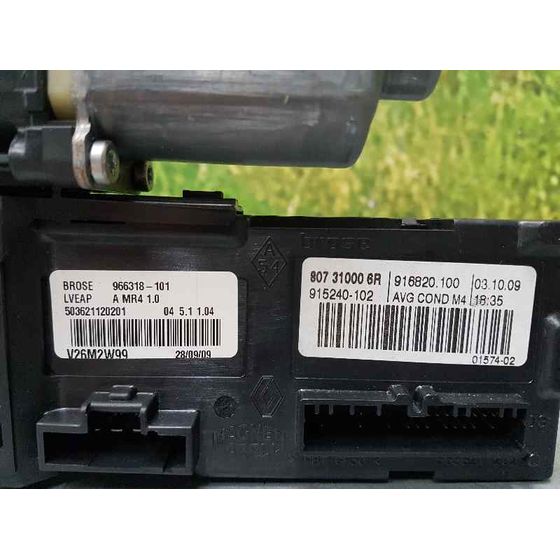 Motor Elevalunas Delantero Izquierdo Para Renault Megane Iii Coupe