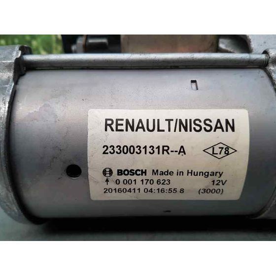 Motor Arranque Para Nissan Qashqai