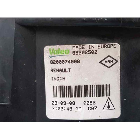 Faro Antiniebla Izquierdo Para Renault Laguna Grandtour Iii