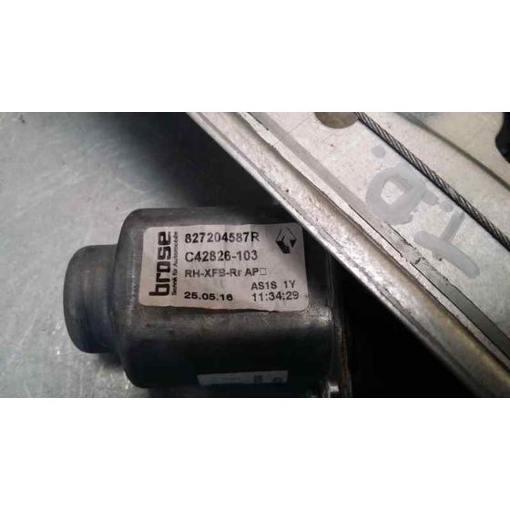 Elevalunas Trasero Derecho Para Renault Megane Iv Berlina 5P