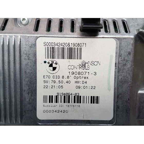 Pantalla Multifuncion Para Bmw X6
