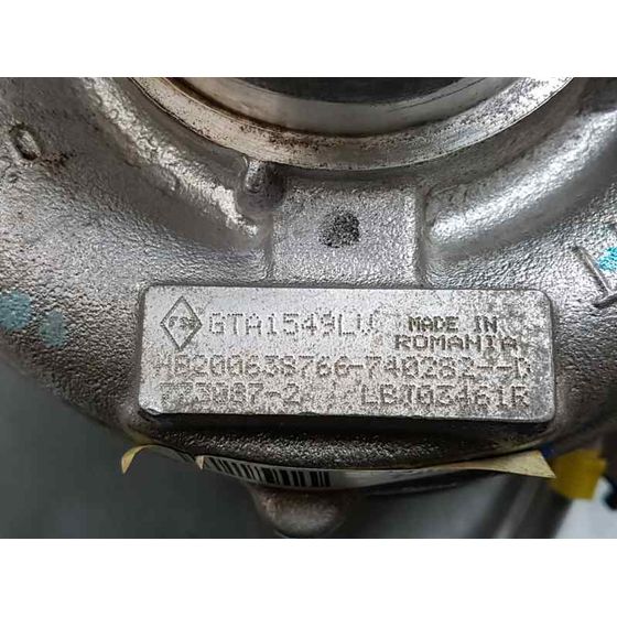 Turbocompresor para Renault Koleos
