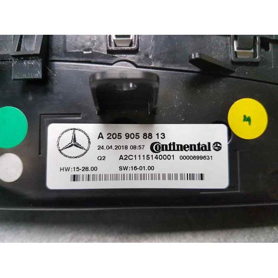 Mando Climatizador Para Mercedes Clase C Coupe