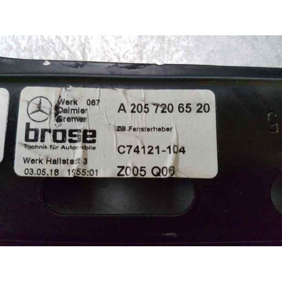 Elevalunas Delantero Izquierdo para Mercedes-Benz Clase C Coupe (W205)