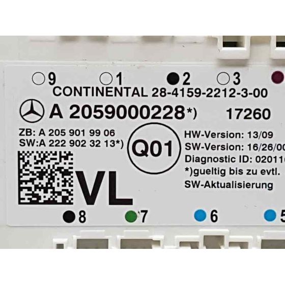 Modulo Confort Para Mercedes Clase C Lim.