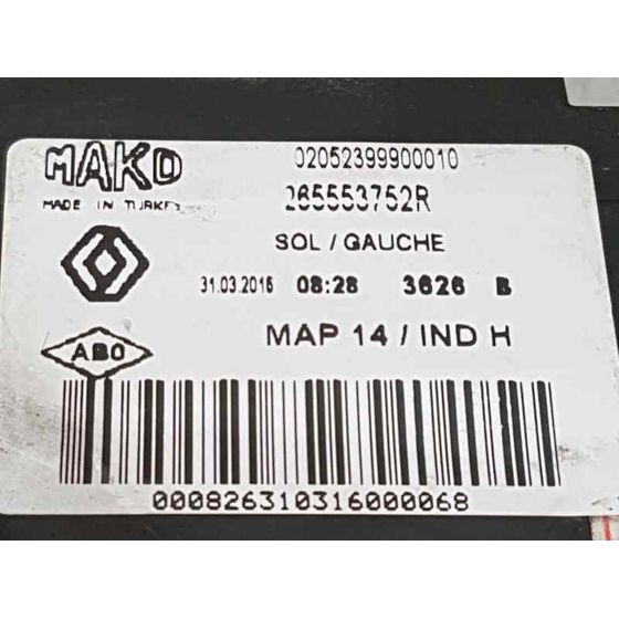 Piloto Trasero Izquierdo Para Renault Clio Iv