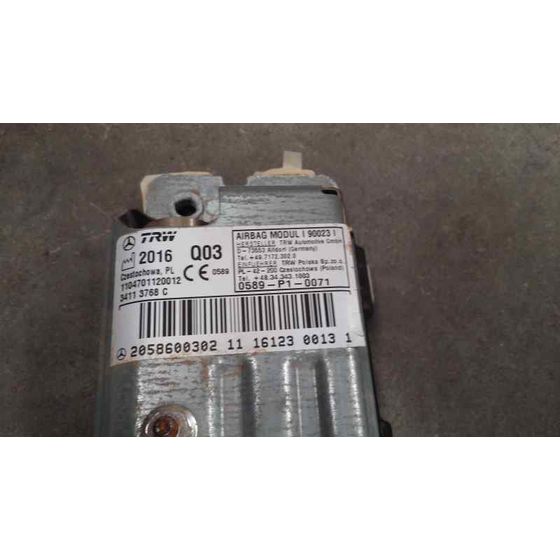 Kit Airbag para Mercedes-Benz Clase C Coupe (W205)