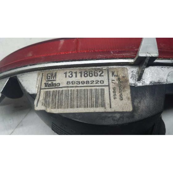 Faro Antiniebla Trasero Izquierdo para Opel Corsa C