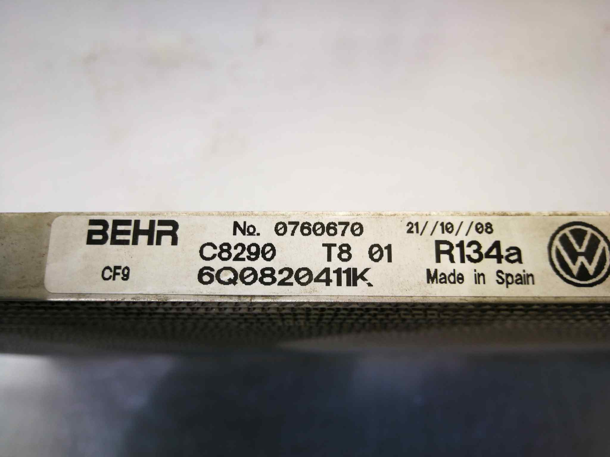 Condensador / Radiador Aire Acondicionado Para Seat Ibiza