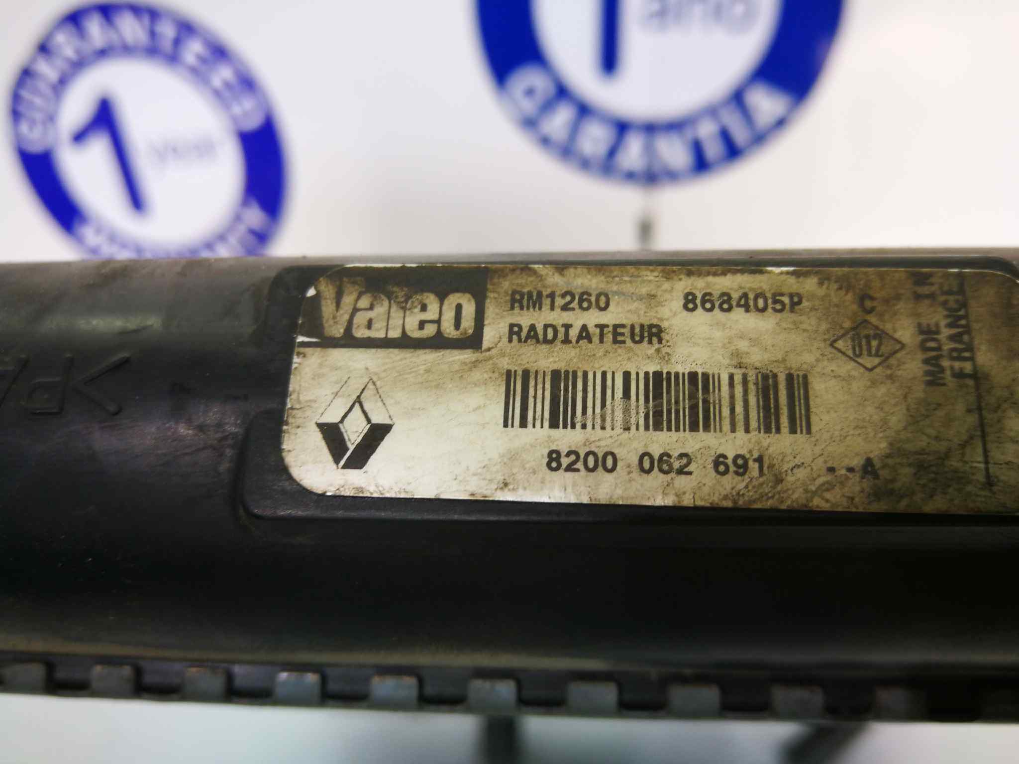 Radiador Agua Para Renault Megane I Coupe Fase 2