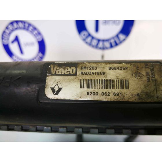 Radiador Agua Para Renault Megane I Coupe Fase 2
