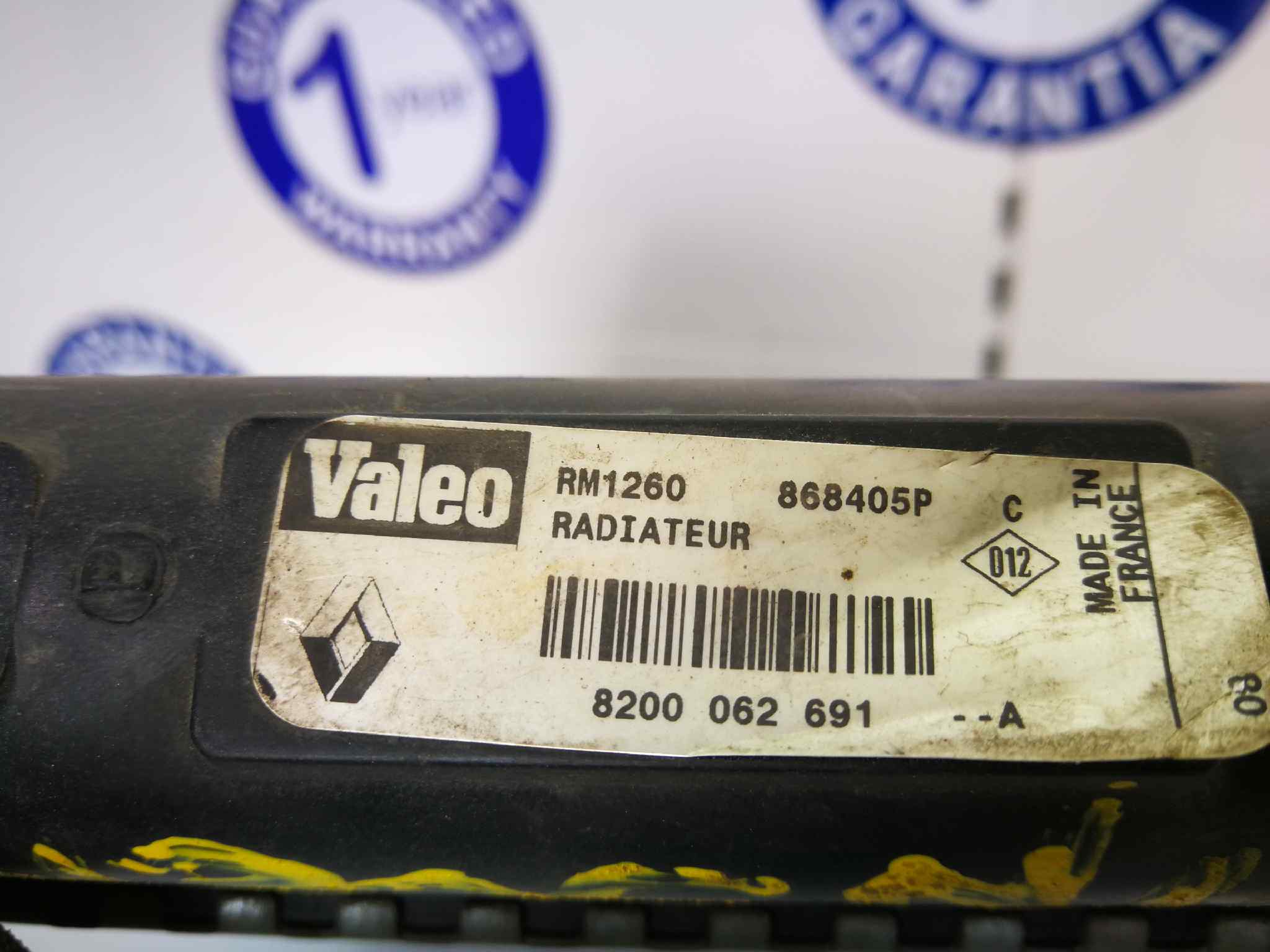 Radiador Agua Para Renault Scenic