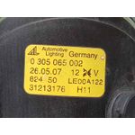 Faro Antiniebla Derecho Para Volvo C70 Cabriolet