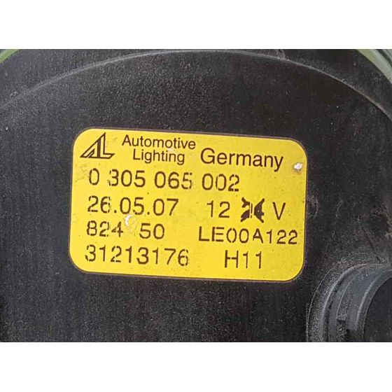 Faro Antiniebla Derecho Para Volvo C70 Cabriolet
