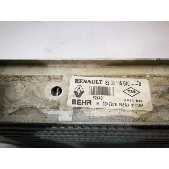 Intercooler Para Renault Scenic Ii