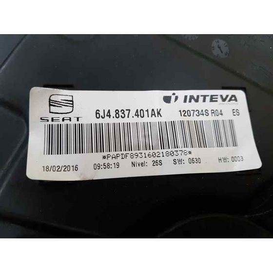 Elevalunas Delantero Izquierdo Para Seat Ibiza