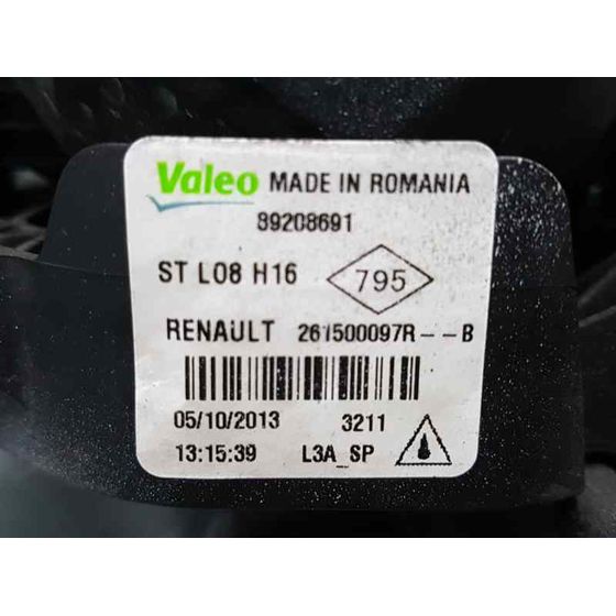 Faro Antiniebla Derecho Para Dacia Sandero