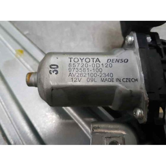 Elevalunas Trasero Derecho Para Toyota Auris