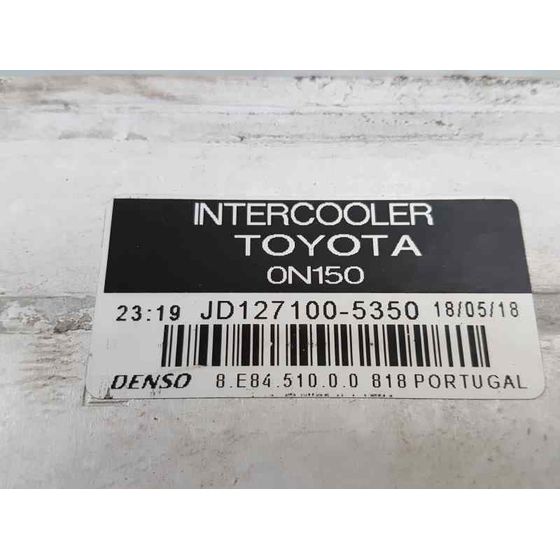 Intercooler Para Toyota Auris