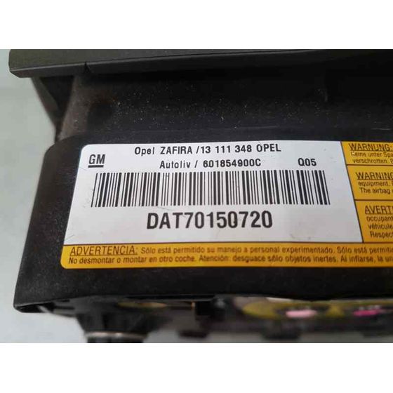 Kit Airbag Para Opel Zafira B