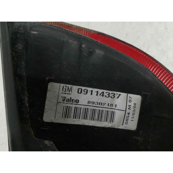 Piloto Trasero Derecho Para Opel Corsa C