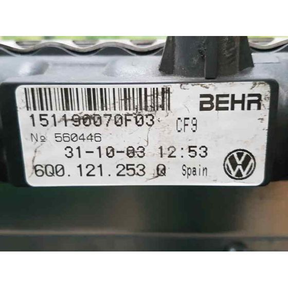 Radiador Agua Para Seat Cordoba Berlina