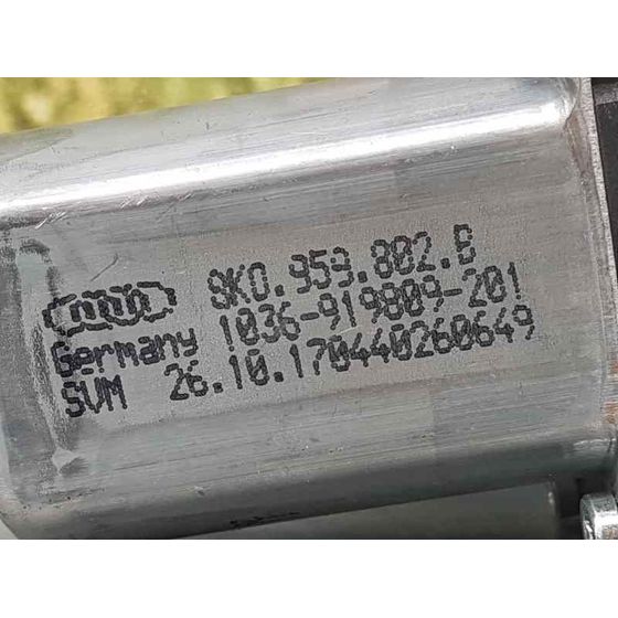 Motor Elevalunas Trasero Izquierdo para Seat Alhambra (711)