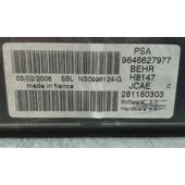 Mando Climatizador para Peugeot 307 (S1)