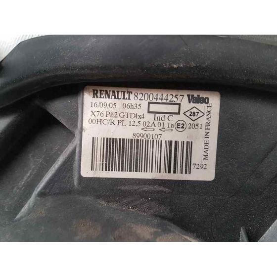 Faro Izquierdo Para Renault Kangoo