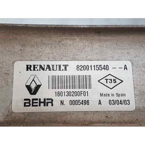 Intercooler Para Renault Megane Ii Berlina 5P
