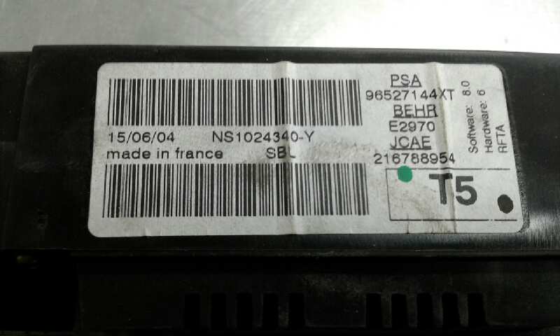 Mando Climatizador Para Peugeot 307