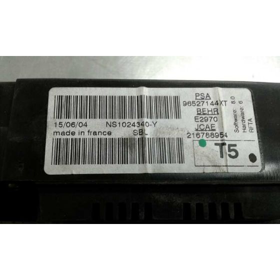 Mando Climatizador Para Peugeot 307