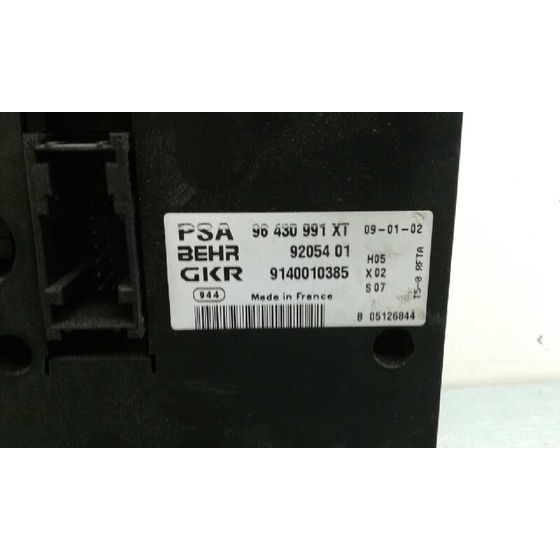 Mando Climatizador para Peugeot 307 (S1)